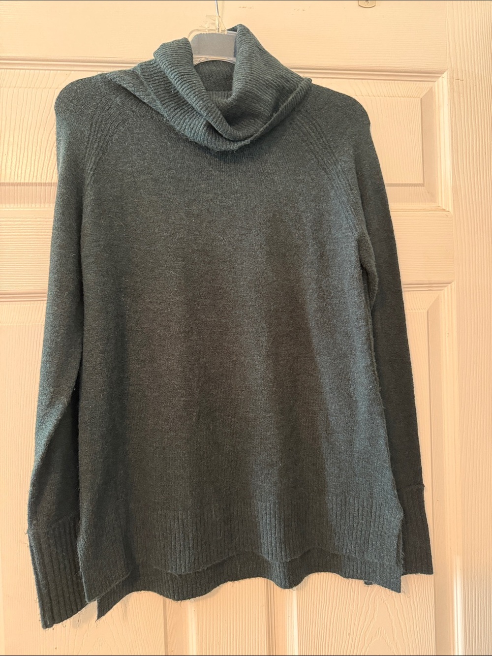 Mystree Dark Teal Cowl Neck Sweater